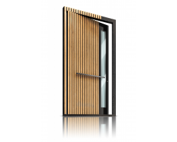 Drzwi na zawiasie Pivot | Seitlicher Zusatz, Holztüren PARMAX