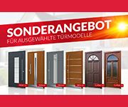 SONDERANGEBOT für ausgewählte Türmodelle