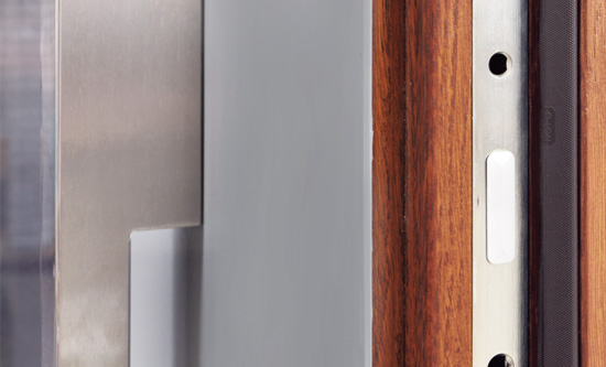 Drzwi aluminiowo-drewniane, Holztüren PARMAX